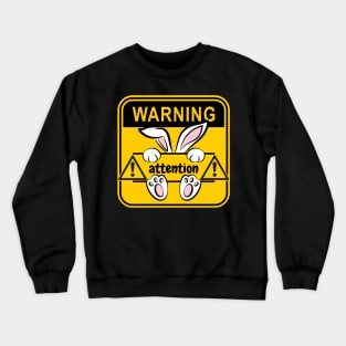 attention Crewneck Sweatshirt